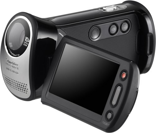 Samsung HMX-T10 - видеокамера с наклонным объективом (5 фото)