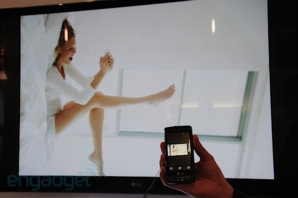 Виндафон LG Optimus 7 засветился на видео