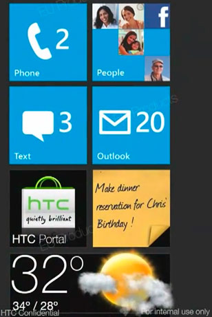 Демонстрация интерфейса HTC Sense на Windows Phone 7 (2 видео)