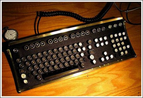 Стимпанк клавиатура (44 фото)