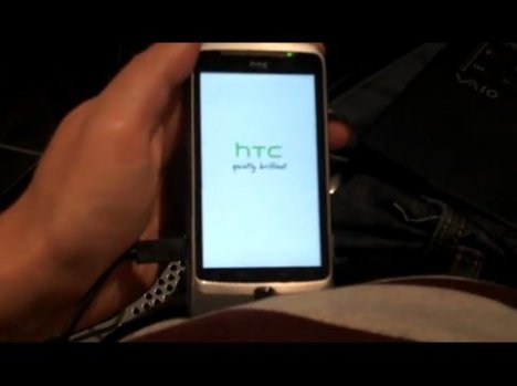 Включение телефона за секунды с новой HTC Sense Android (видео)