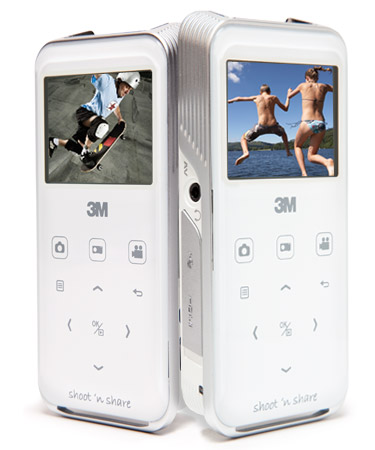 3M Shoot n Share CP40 - видеокамера с проектором (10 фото)