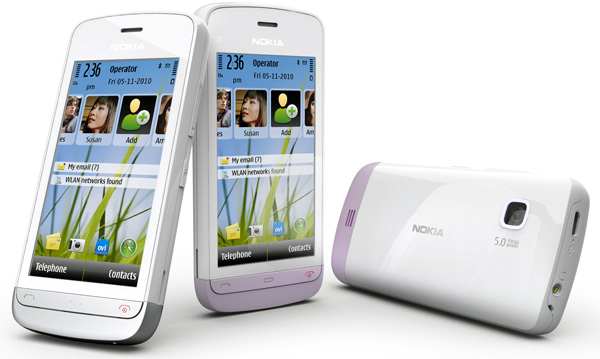 Nokia C5-03 — новый недорогой 3G-смартфон с поддержкой WiFi (4 фото)