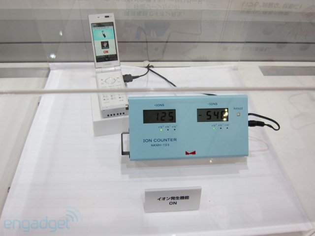 Телефон со встроенным ионизатором воздуха (9 фото)