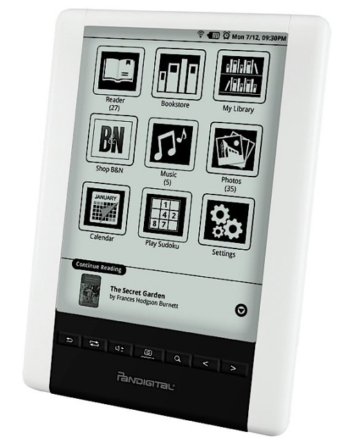 Pandigital Novel eReader - электронная книга с сенсорным экраном (4 фото)