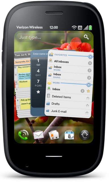 Анонс коммуникатора HP Palm Pre 2 и платформы webOS 2.0 (8 фото + видео)