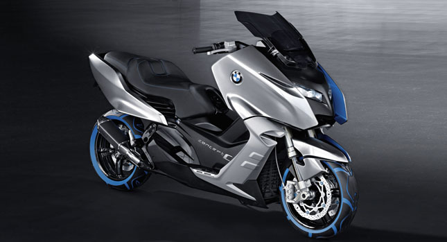 BMW представила новый Concept С Scooter, который появится в производстве (15 фото)