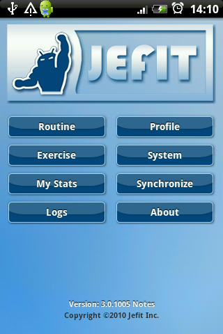 JEFIT - Планировщик занятий по бодибилдингу
