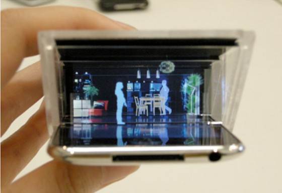 i3DG – трехмерный экран для iPhone (фото + видео)