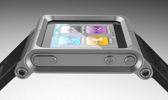 Часы из плеера iPod Nano (6 фото)