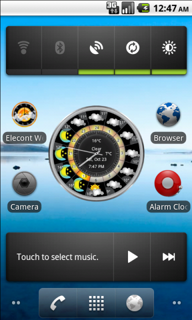 Elecont Weather Clock - Почасовой прогноз погоды для Андроида на 24 часа