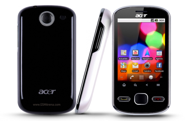 Acer beTouch E140 - бюджетный гуглофон для российского рынка