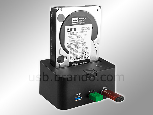 SATA HDD Dock от Brando переходит на USB 3.0 (6 фото)