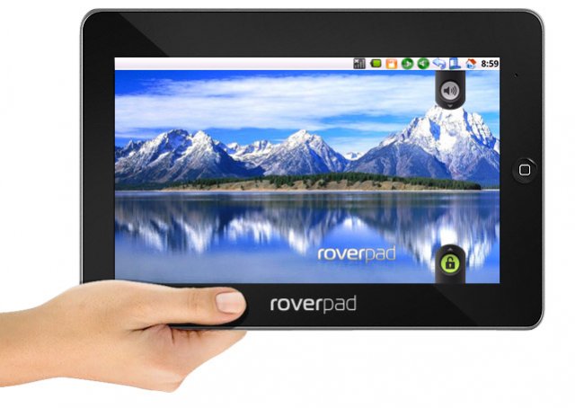RoverPad 3WZ10 - первый российский Android планшет (5 фото)