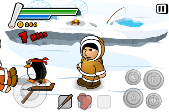 Ninja Penguin Rampage: злой пингвин [App Store] 