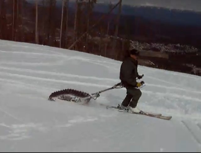 Skizee - буксировщик для лыжника (3 фото+видео)