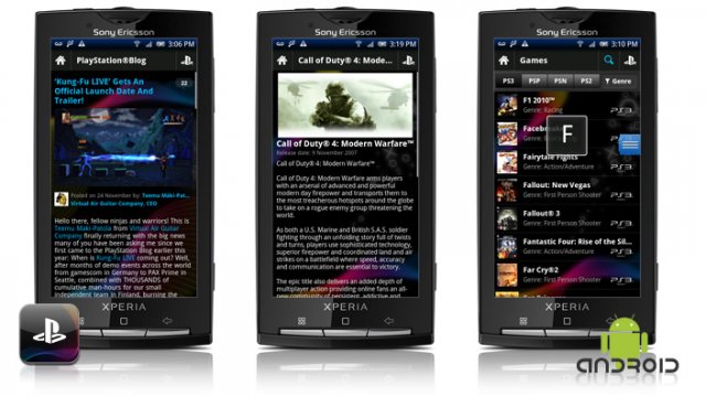 Official Sony Playstation app 1.0 - официальное приложение для доступа в ПСН