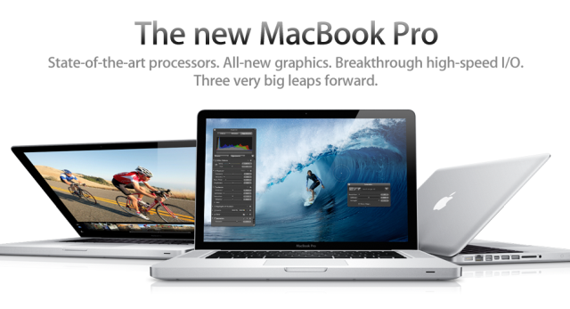 Новые Apple MacBook Pro 2011 года (фото)