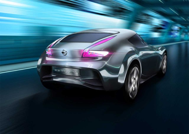 Nissan ESFLOW - официальный концепт электроавтомобиля (3 фото + видео)