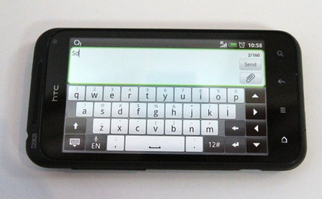 Навигационные клавиши HTC Incredible S (видео)