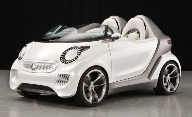 Smart Forspeed - концептуальный автомобиль на батарейках (25 фото)