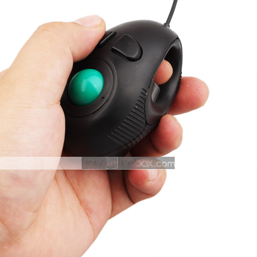 Finger Hand Held 4D USB Mini Mouse With Trackball - портативная мышь-трекбол (6 фото)