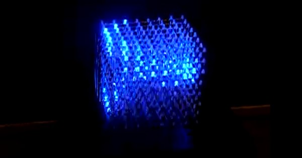 Кубический 3D-дисплей (6 фото + видео)