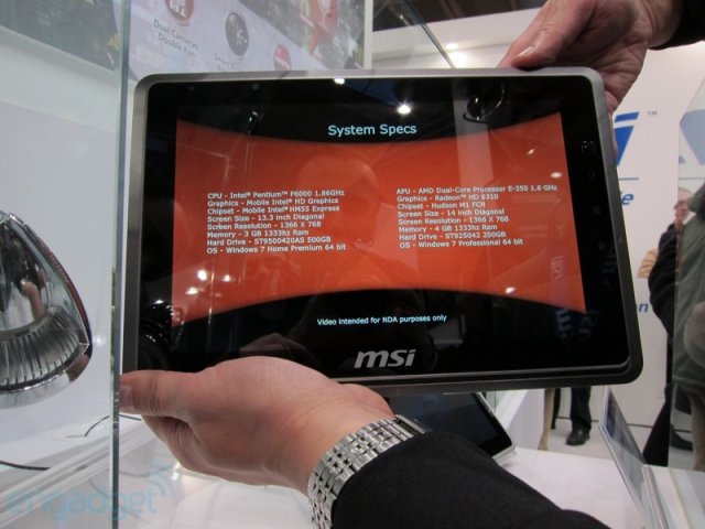 MSI WindPad 110W в руках (24 фото+видео)