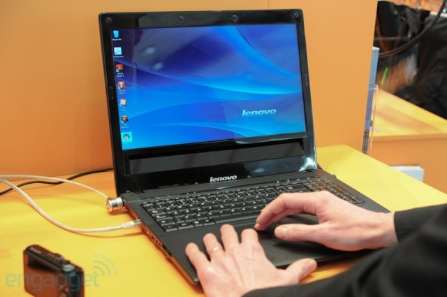 Tobii и Lenovo управляют ноутбуком одним взглядом (12 фото)