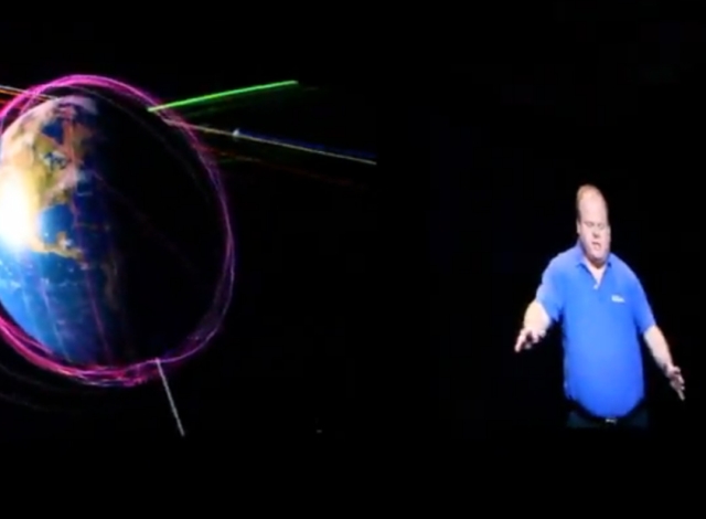 Экскурсия по космосу с Kinect (видео)
