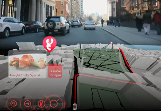 AIDA 2.0 - автомобильная проекционная навигация (2 видео)