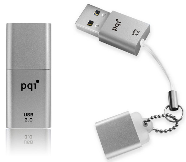 PQI U819V - самая маленькая флешка с поддержкой USB 3.0