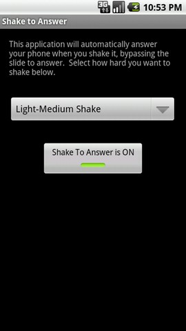 Shake to Answer 1.3.4 Paid - Отвечаем на звонок встряхиванием телефона