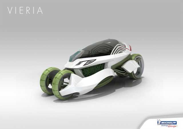 Супер экологичный концепт-кар Vieria (8 фото)