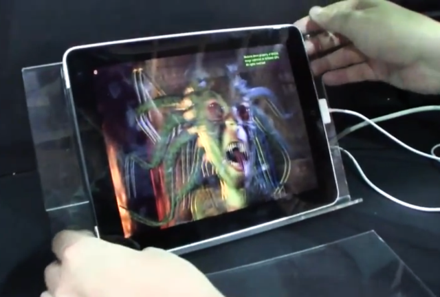 iPad с 3D дисплеем (видео)