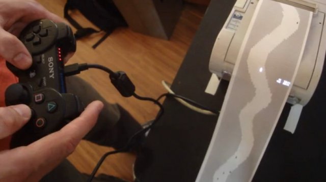Принтер вместо монитора (видео)