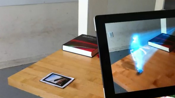 Дополненная реальность с Kinect и IPad (видео)