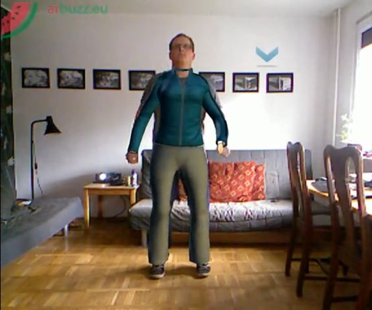 Виртуальная примерочная с Kinect (видео)