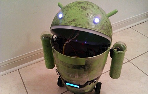 Робот-Android (видео)