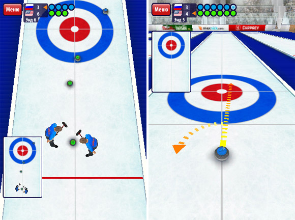 Curling3D. Трехмерный кёрлинг [App Store] 