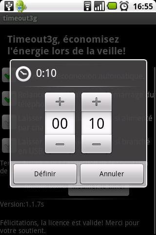 Timeout3g 1.2.8a - утилита выключает 3G-соединение после выключения дисплея