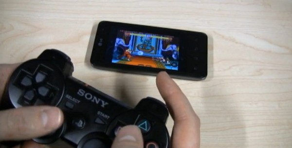 Джойстик PS3 для Android-смартфона (видео)