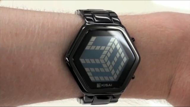 Часы с "трехмерной" индикацией от Tokyoflash (2 видео)