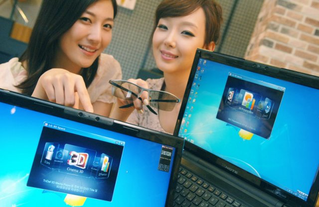 LG A530 – геймерский ноутбук с поддержкой 3D изображения (5 фото)