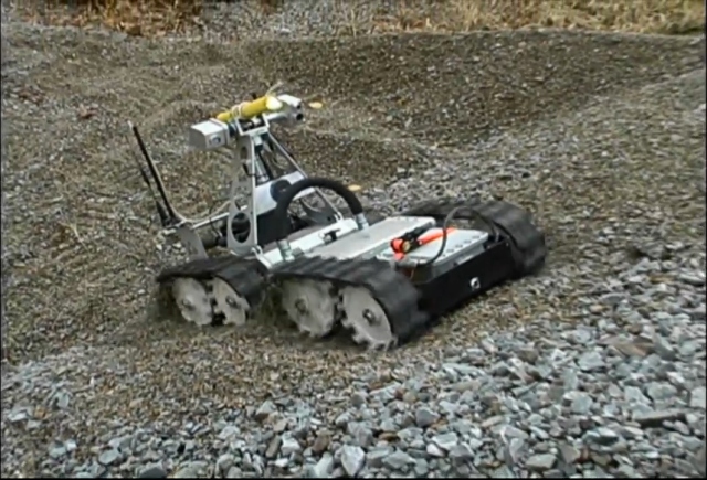 Робот для работы в шахтах (видео)
