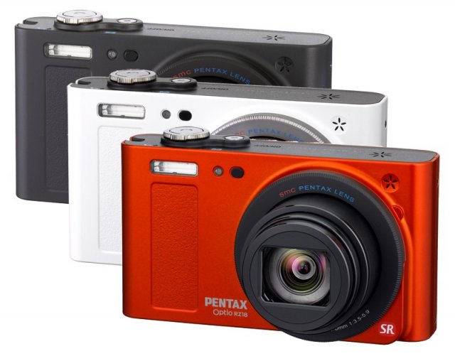 Optio RZ18 - камера с 18-кратным оптическим зумом от Pentax (3 фото)
