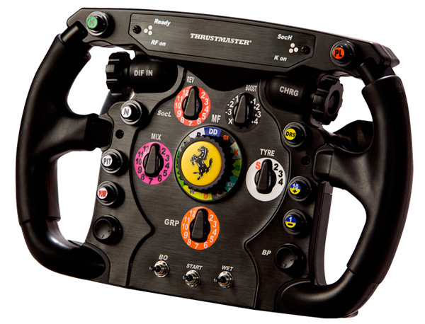 Мечта геймера - руль Thrustmaster Ferrari F1 (3 фото)