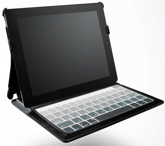 SKINNY - ультратонкий кейс-клавиатура для iPad 2 (видео)