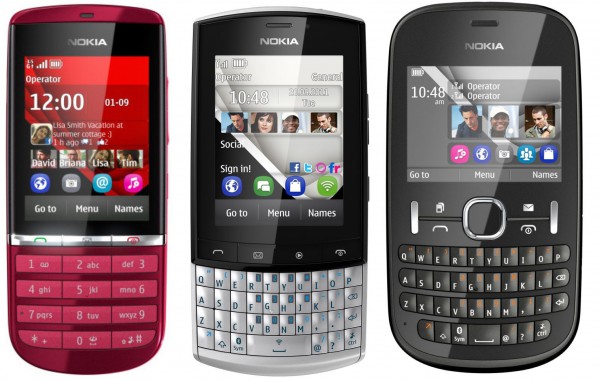 Nokia Asha - простенькие телефоны на базе Series 40 (4 фото + 4 видео)
