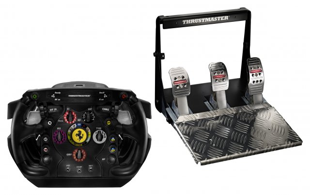 Thrustmaster Ferrari F1 Integral T500 - самый дорогой игровой манипулятор (2 видео)
